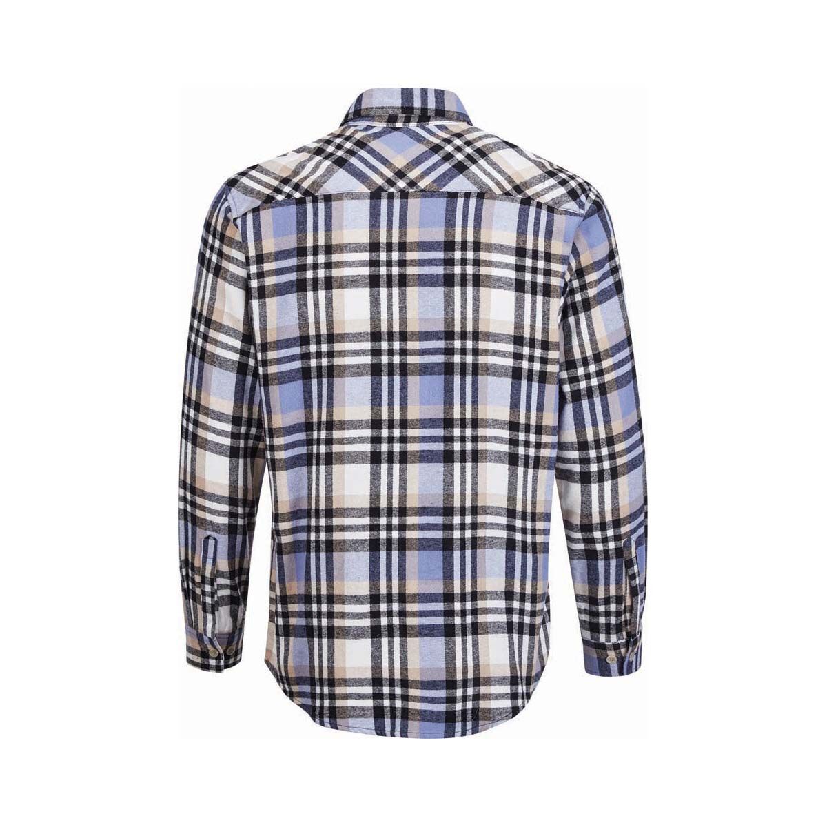 OUTRAK Unisex Flannel Shirt Purple Check XS, Purple Check, bcf_hi-res