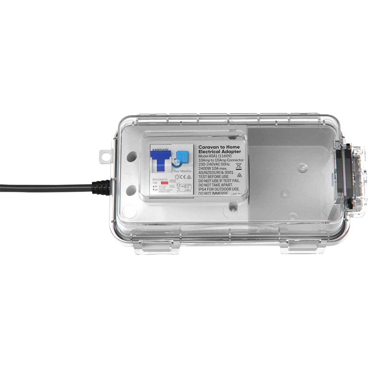 Ampsafe 10-15A Caravan Power Adaptor, , bcf_hi-res