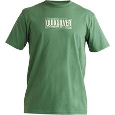 Quiksilver Waterman Men’s Bold Logo Short Sleeve Tee Myrtle S, Myrtle, bcf_hi-res