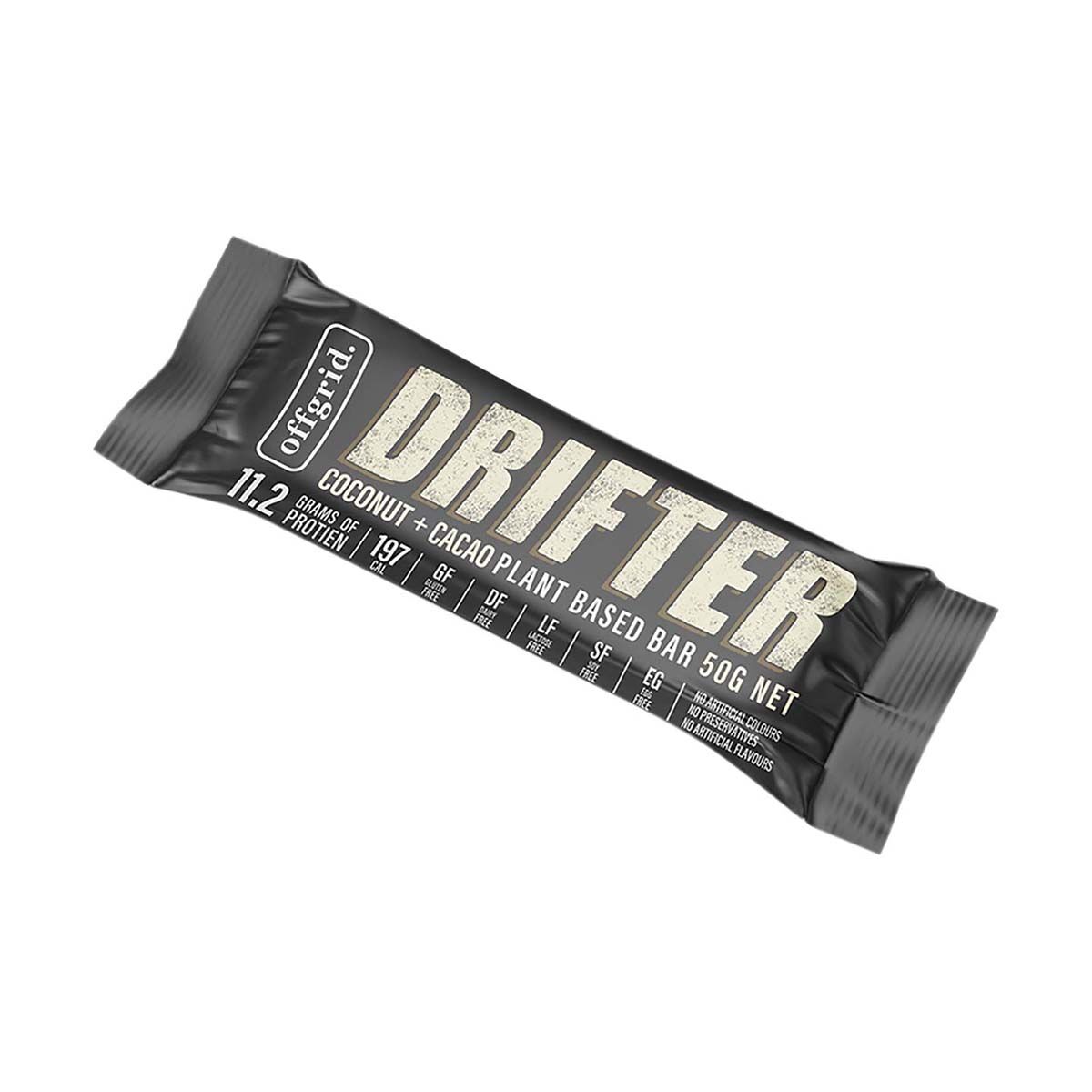 Offgrid Drifters Energy Bar Coconut and Cacao 50g, , bcf_hi-res