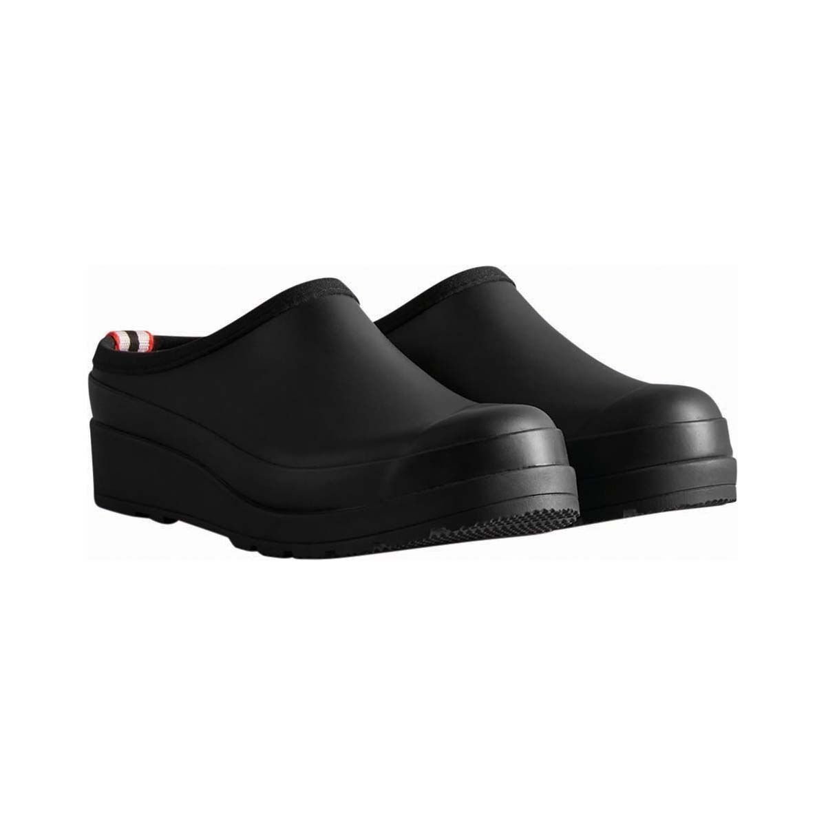 Hunter Women's Play Clogs Black 4 UK, Black, bcf_hi-res