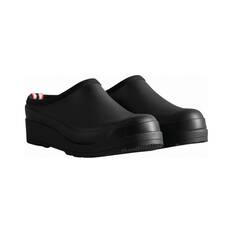 Hunter Women's Play Clogs Black 4 UK, Black, bcf_hi-res
