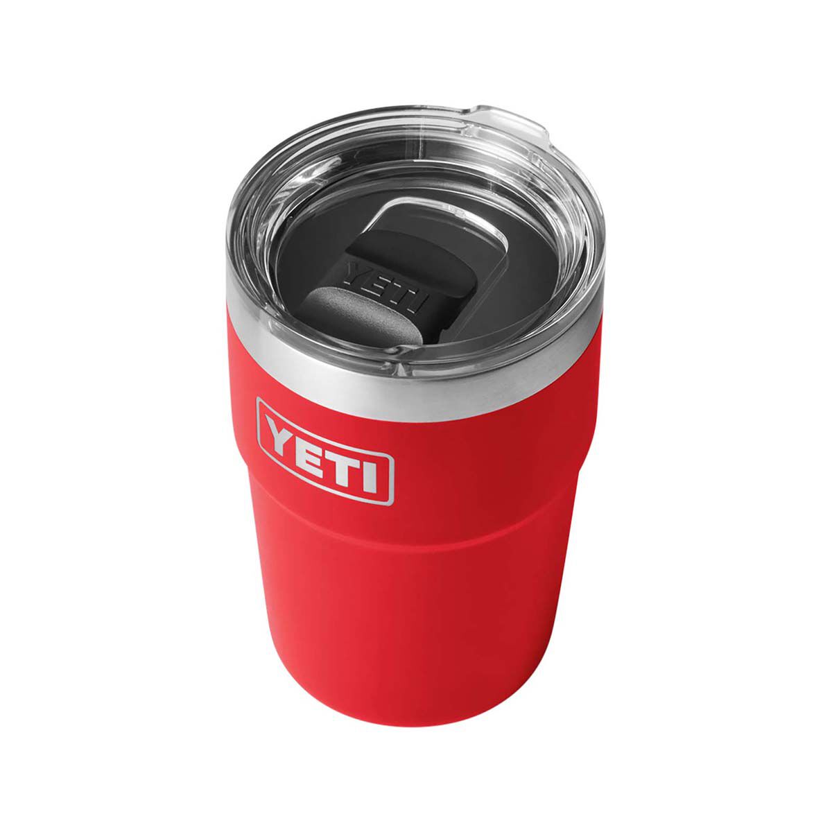 YETI&reg; Rambler&reg; Stackable Cup 16 oz (473ml), Rescue Red, bcf_hi-res