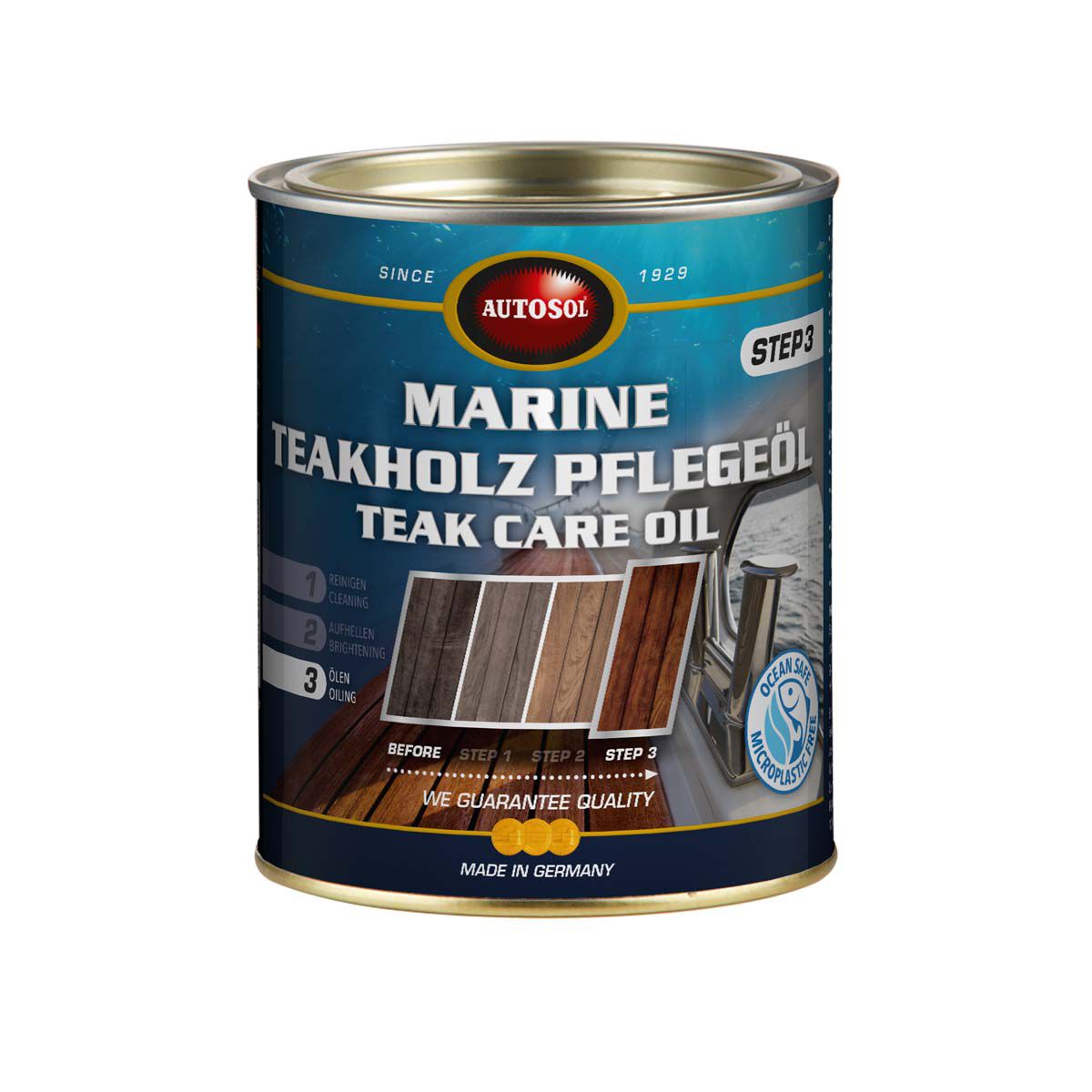 Autosol Marine Teak Care Oil 750ml, , bcf_hi-res