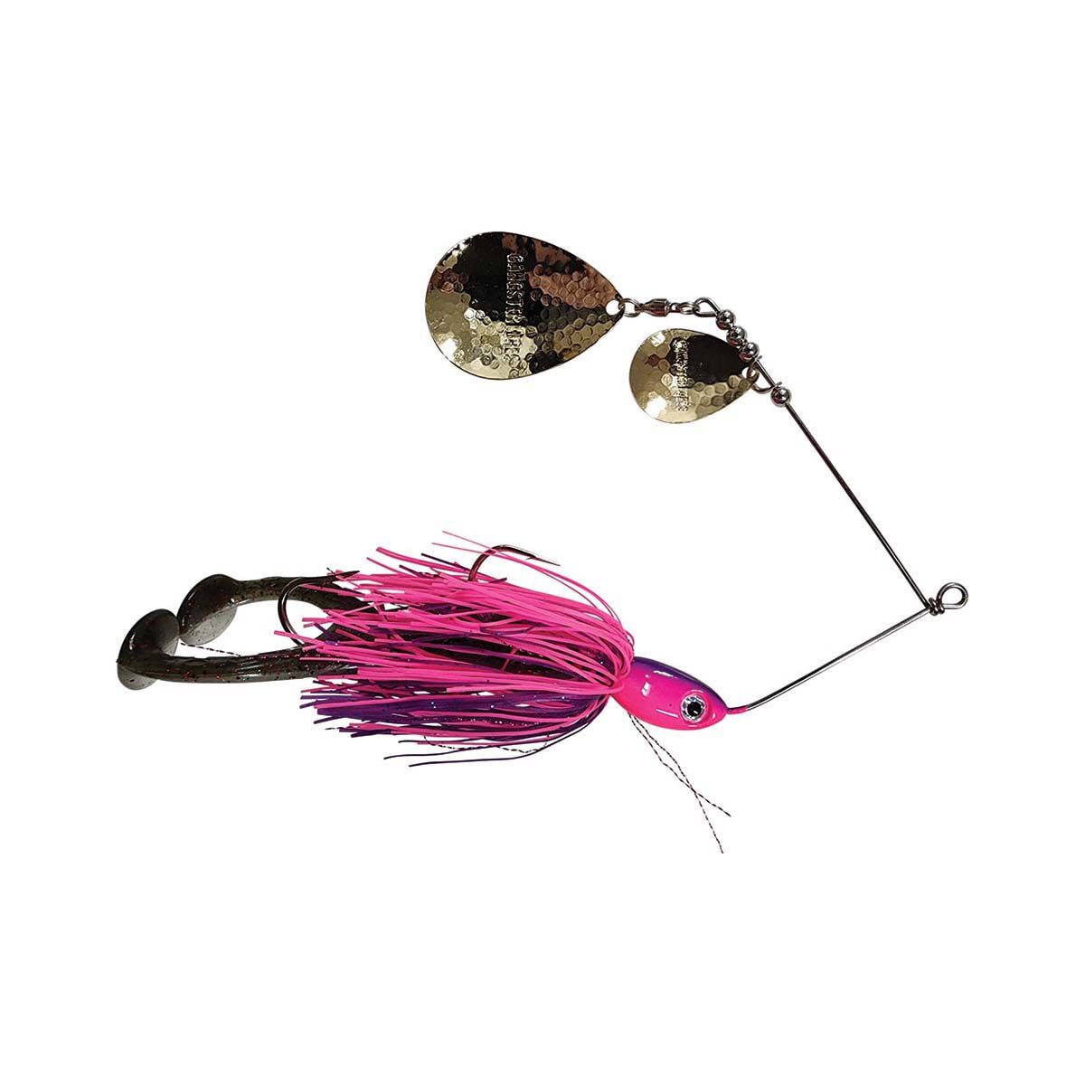 Gangster Mother Frogger Spinner Bait Lure 1oz Pink Purple, Pink Purple, bcf_hi-res