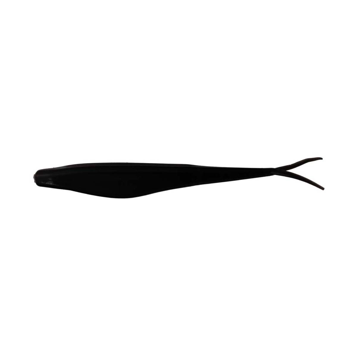 Mcarthy Tiddler Fluke Soft Plastic Lure 4.5in Black BCF