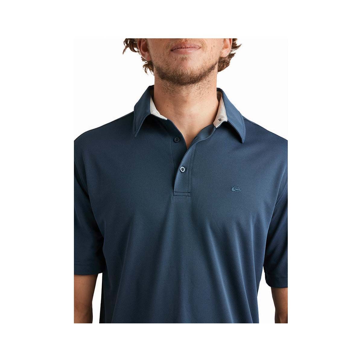 Quiksilver Men's Pacific Polo, Navy, bcf_hi-res