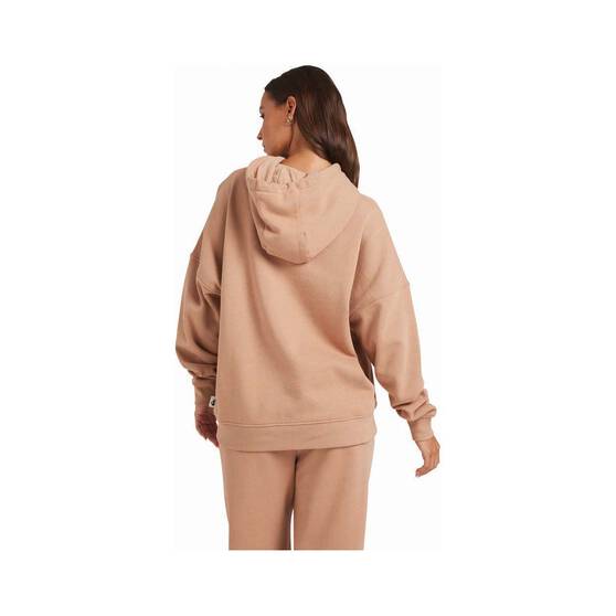Quiksilver Align Fleece Hoodie for Women, Praline, bcf_hi-res