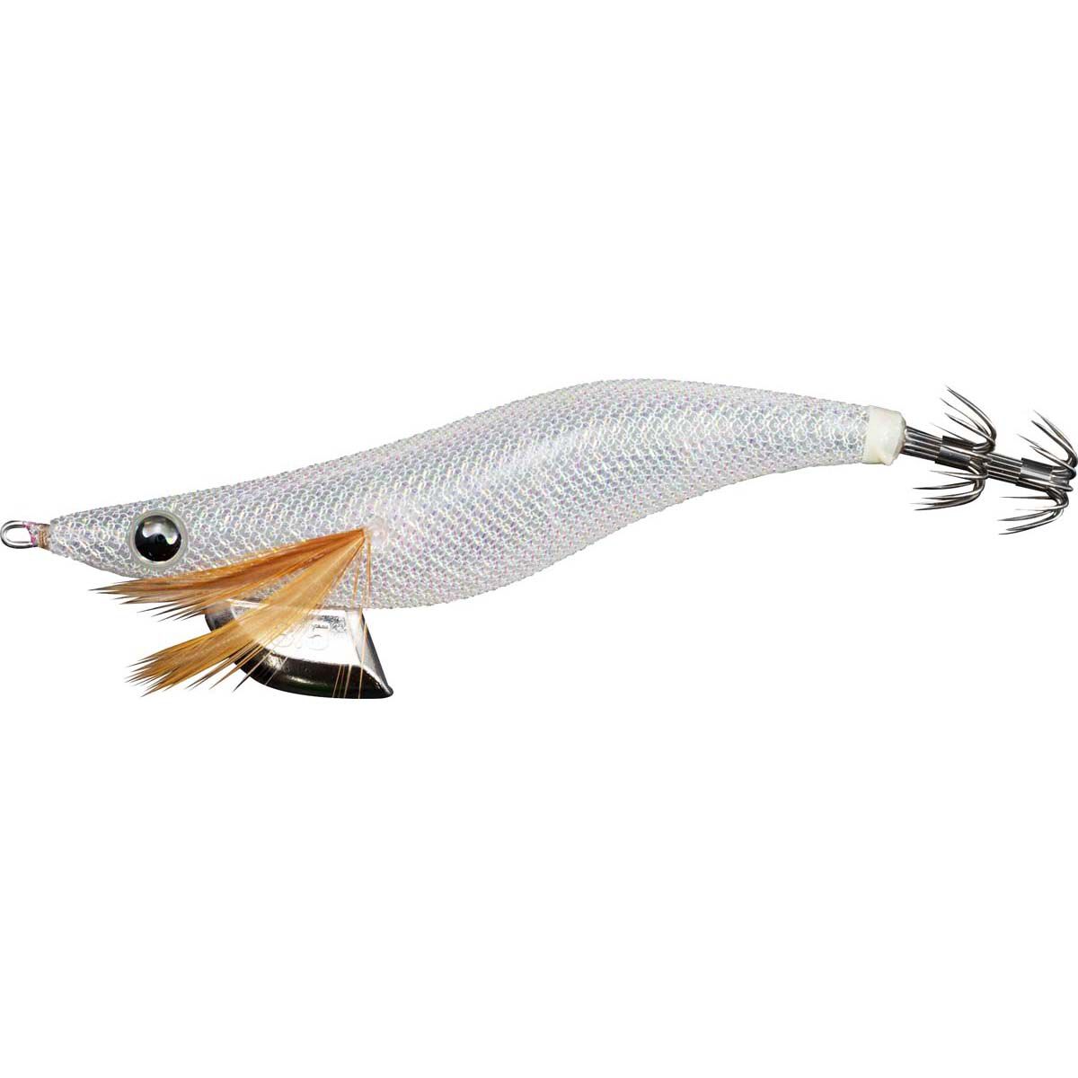 Yamashita EGI OH F Squid Jig 3.0 Solid White 3.0, Solid White, bcf_hi-res