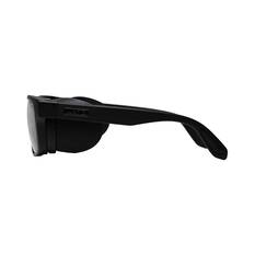 LXD Men’s Baja Mirror Polar Sunglasses Matt Black with Green Lens, , bcf_hi-res