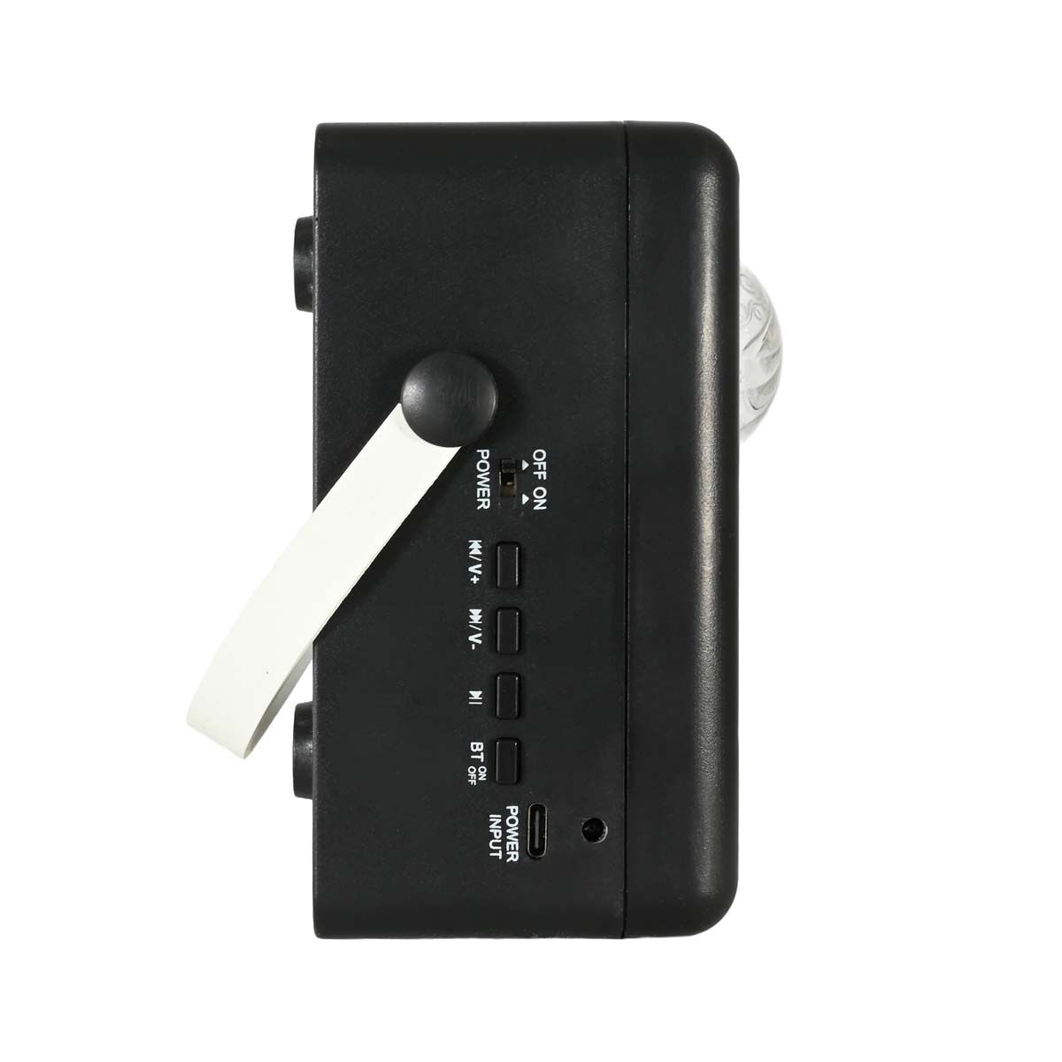 Mirabella Portable Aurora Projector Light with Bluetooth Speaker, , bcf_hi-res