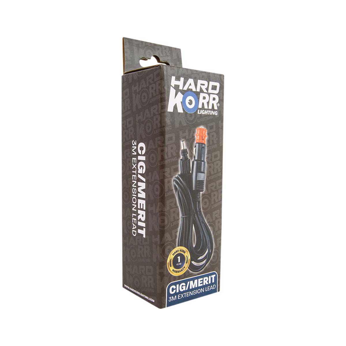 Hardkorr Cigar Merit Extension Lead 3m, , bcf_hi-res