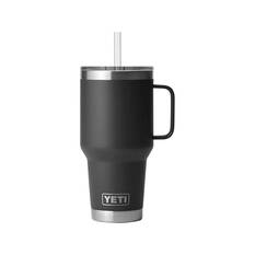 YETI® Rambler® Straw Mug 35 oz (1 L) Black, Black, bcf_hi-res