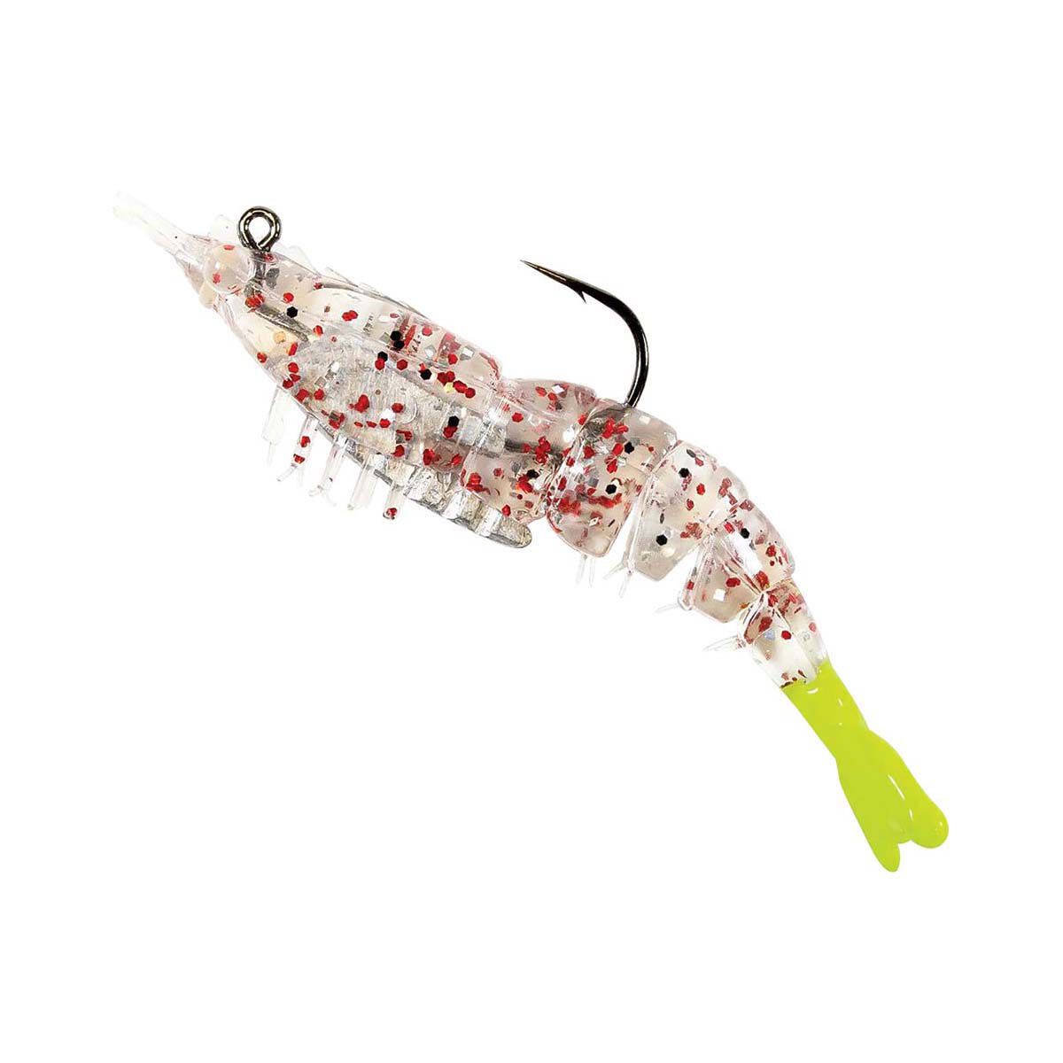 ZMan Lure EZ ShrimpZ Soft Plastic Lure 3.5in 4 Pack Shrimp Po Boy, Shrimp Po Boy, bcf_hi-res