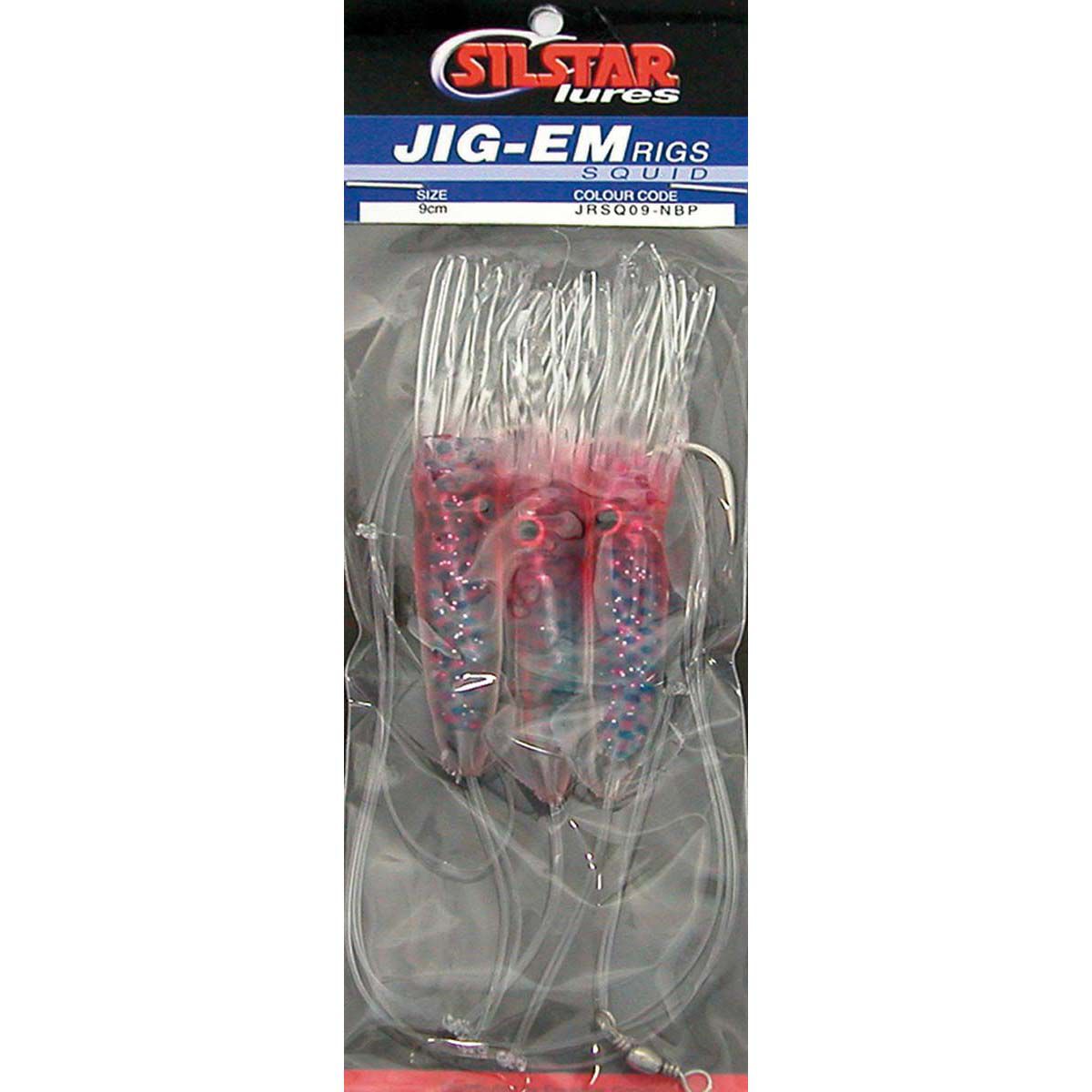 Silstar Jig-em Rig Natural Blue / Pink, Natural Blue / Pink, bcf_hi-res