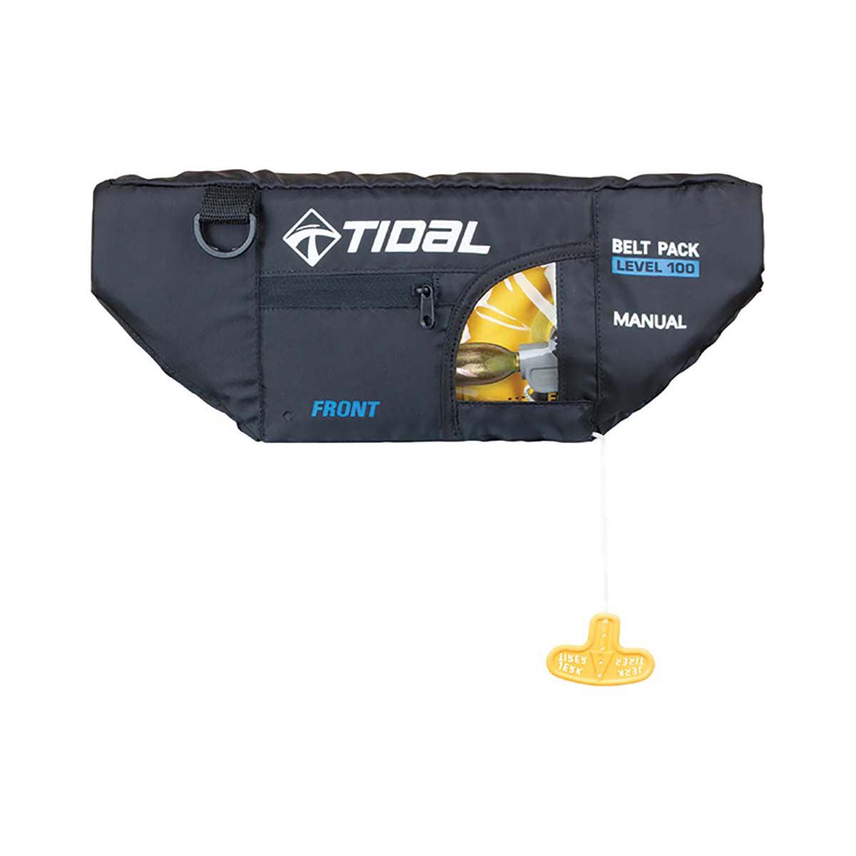 Tidal Waistbelt Manual 100 Inflatable PFD Black BCF