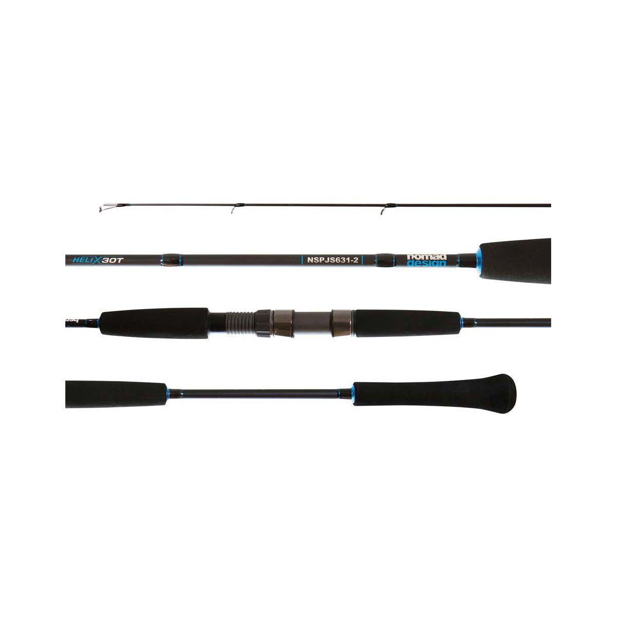 Nomad Spinning Rod Slow Jig 6ft 3in PE 10lb-30lb, , bcf_hi-res