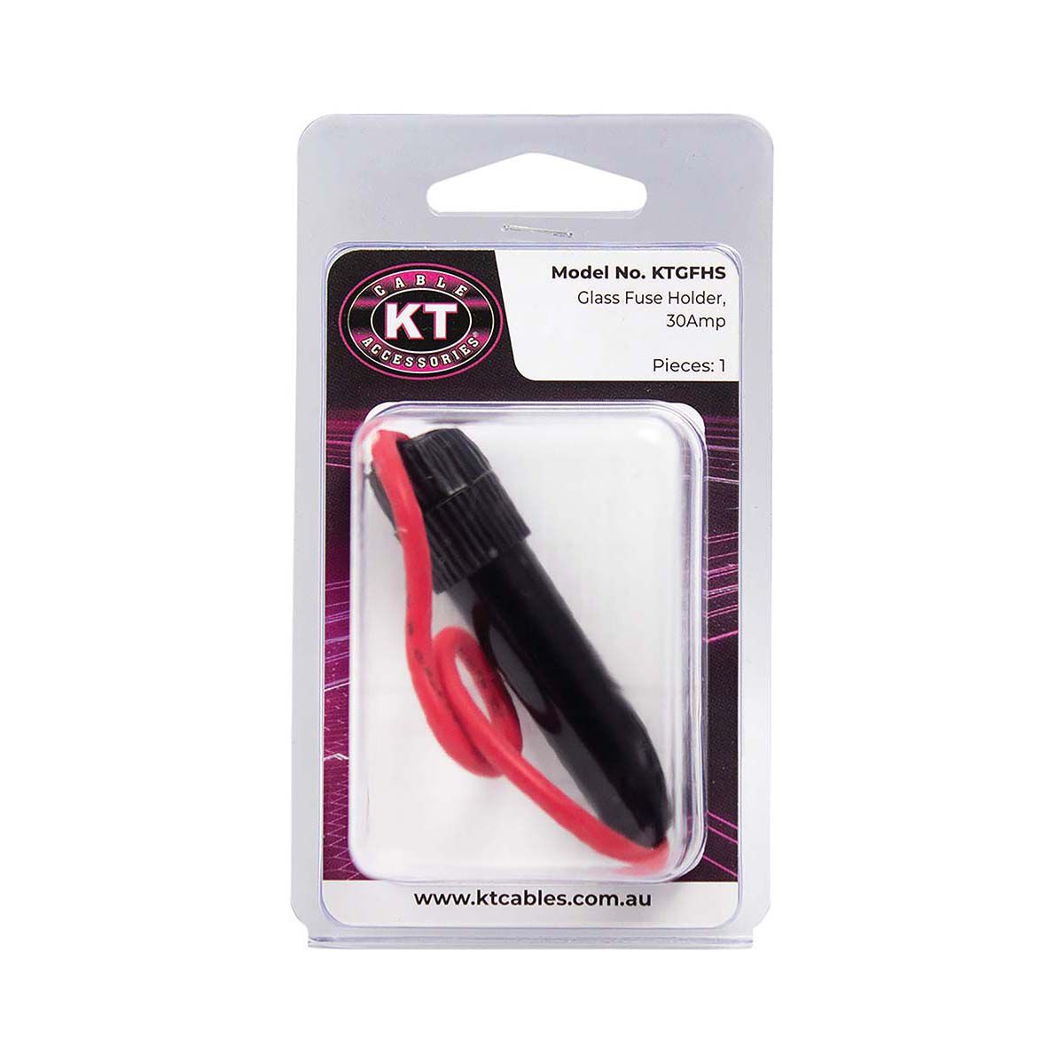 KT Cables Glass Fuse Holder BCF