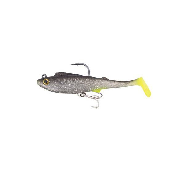 Berkley Shimma Pro-Rig Soft Plastic Lure 8.5in Silver Chartreuse, Silver Chartreuse, bcf_hi-res