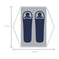 Macpac Apollo V2 Hiking Tent 2 Person, , bcf_hi-res