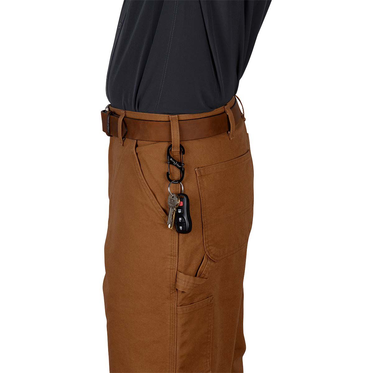 Nite Ize S-Biner Slide Lock No.3 Stainless Black, , bcf_hi-res