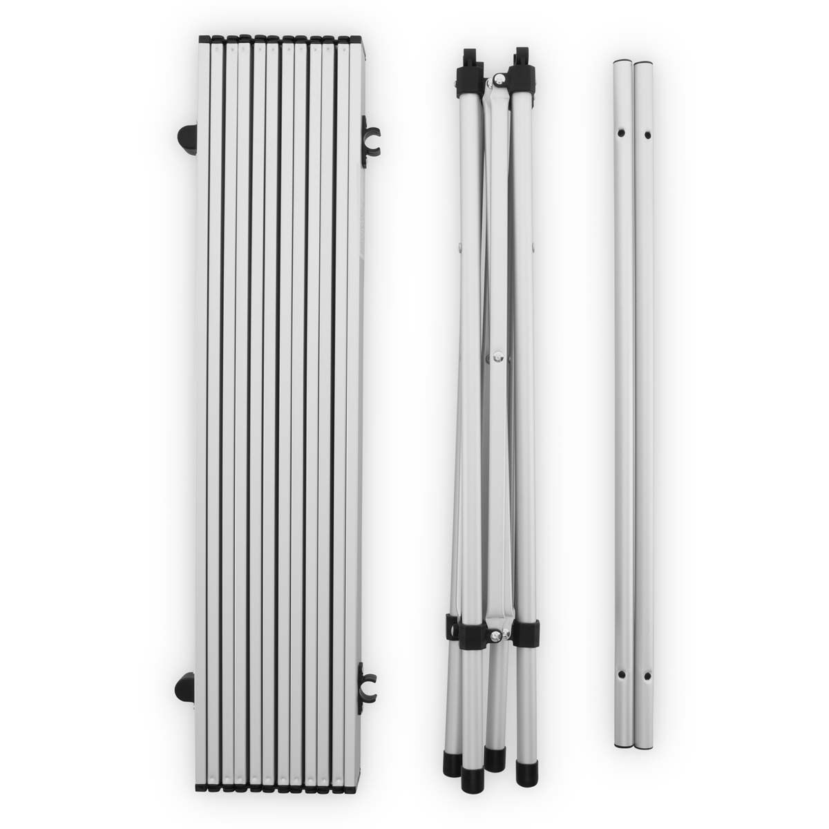 BCF Lightweight Aluminium Roll Up Camp Table, , bcf_hi-res