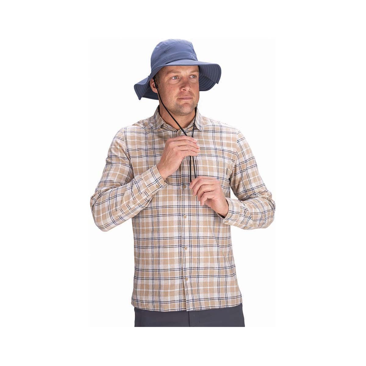 Macpac Nylon Hat Navy OSFM, Navy, bcf_hi-res