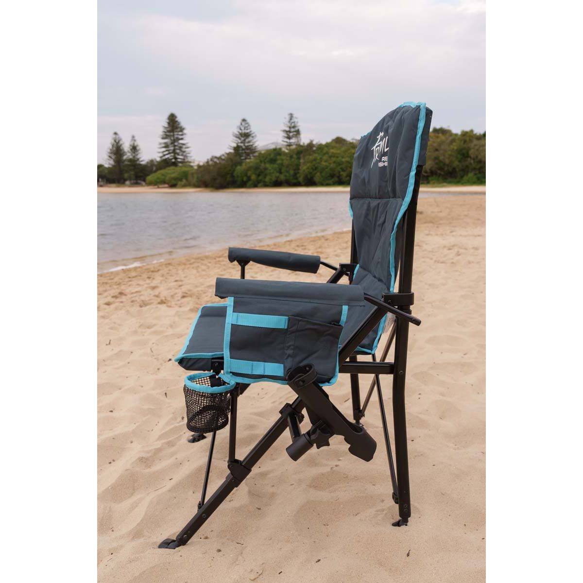 Pryml Premium Fishing Chair with Rod Holders 160kg, , bcf_hi-res