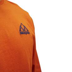 Macpac Men's Vintage Embroidered Long Sleeve T-Shirt, Autumnal, bcf_hi-res