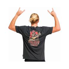 The Mad Hueys Men’s Bass Rocker Short Sleeve Shirt, Vintage Black, bcf_hi-res