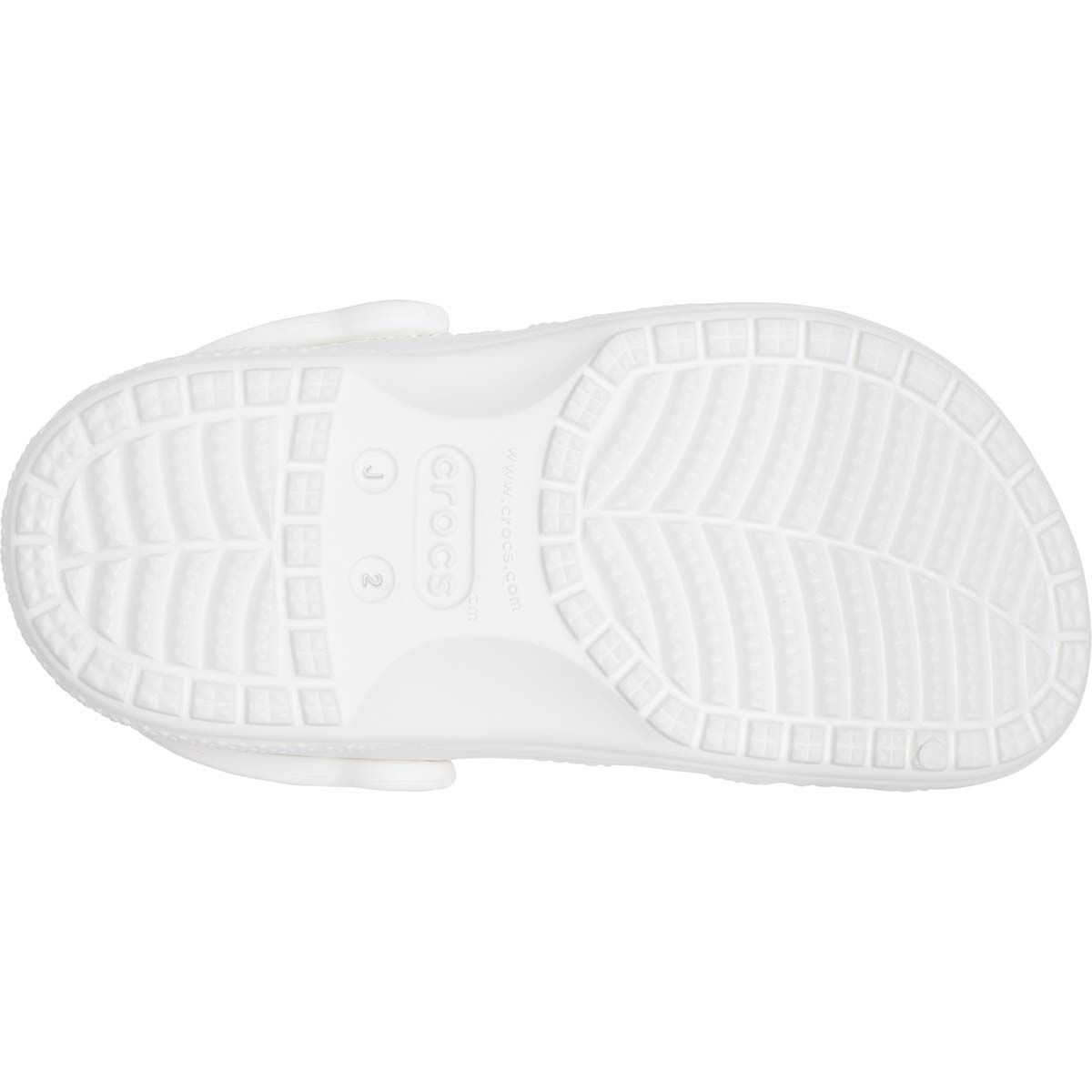 Crocs Kids' Baya Clogs, White, bcf_hi-res