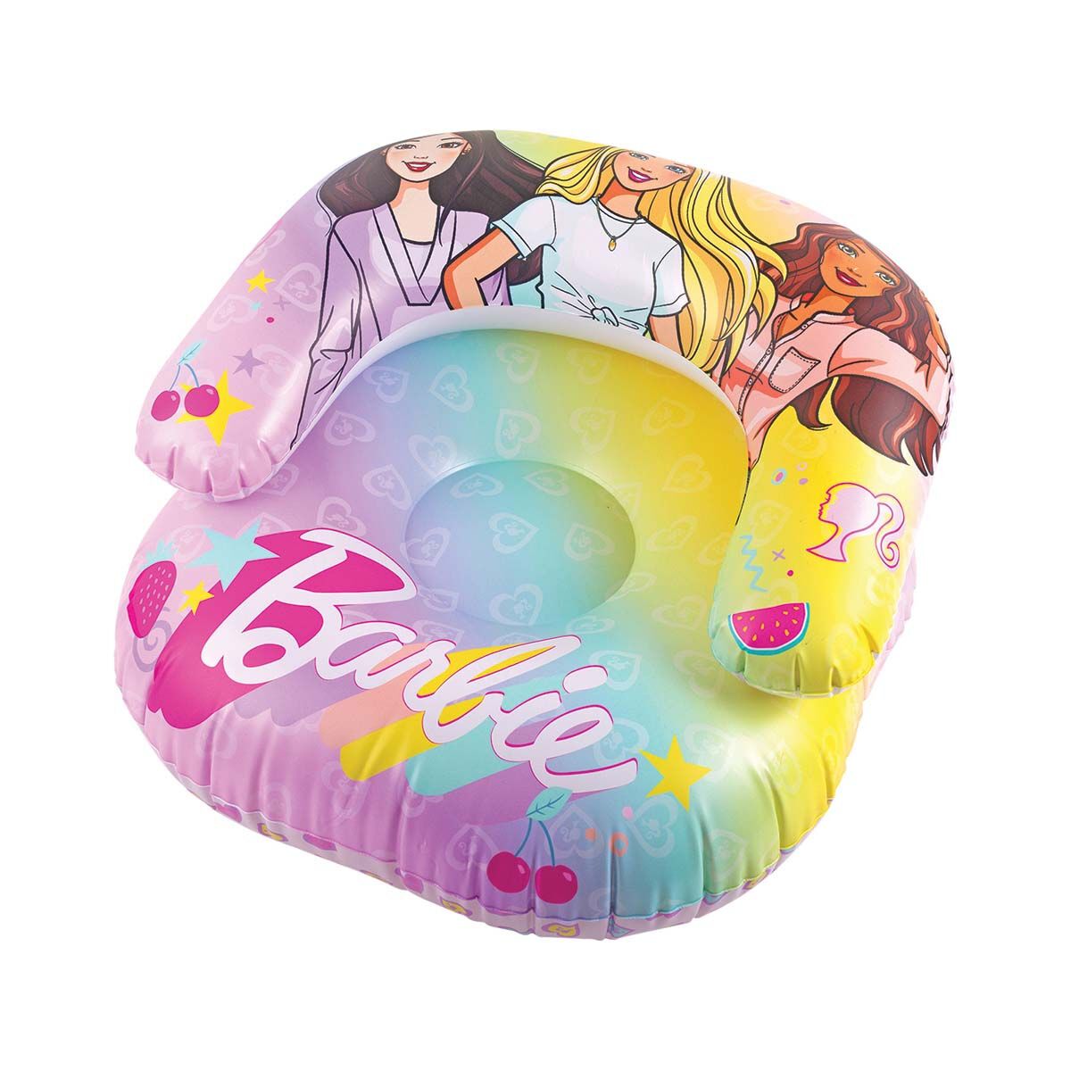 Barbie Inflatable Poolside Chair, , bcf_hi-res