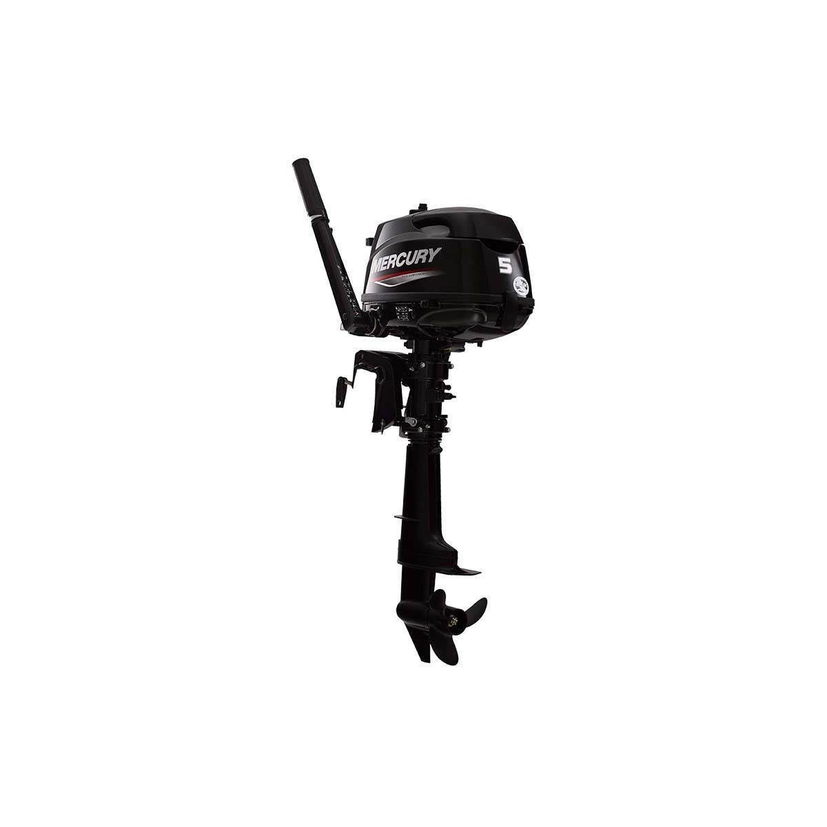 Mercury FourStroke 5hp 15in Short Shaft Tiller Outboard Motor, , bcf_hi-res