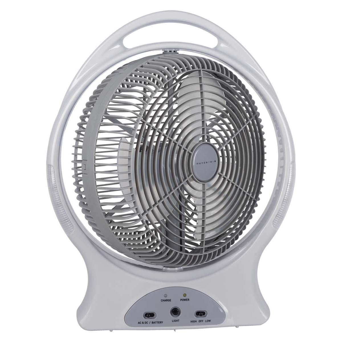Wanderer Oscillating Rechargeable Fan 12in, , bcf_hi-res