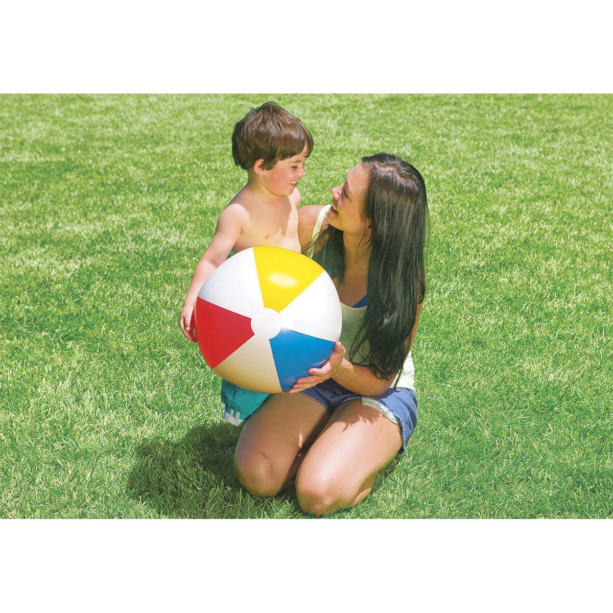 Intex Glossy Inflatable Beach Ball, , bcf_hi-res
