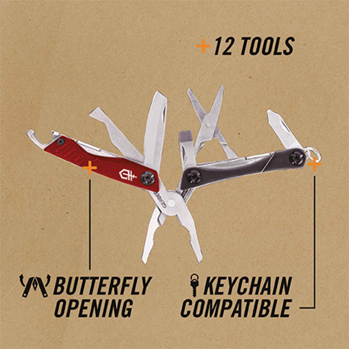 Gerber Dime Keychain Multi-tool Green, , bcf_hi-res