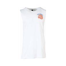 Tide Apparel Men's Hunter Tank White S, White, bcf_hi-res