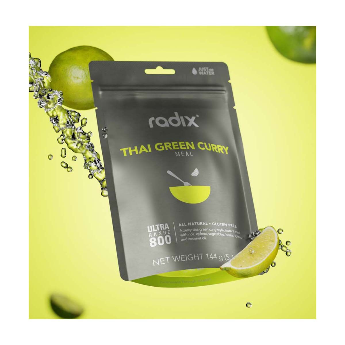 Radix Nutrition Freeze Dried Thai Green Curry 800kcal, , bcf_hi-res