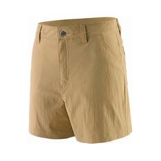 Patagonia Women's Quandary Shorts 5in Tan 0, Tan, bcf_hi-res