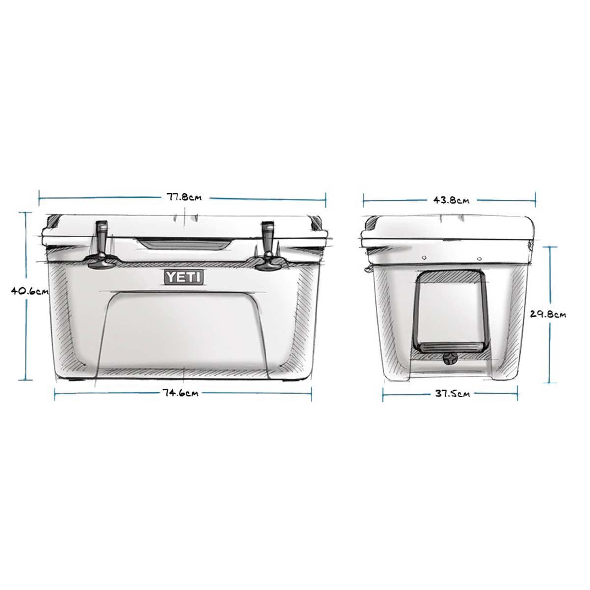 YETI&reg; Tundra&reg; 65 Hard Cooler White, White, bcf_hi-res