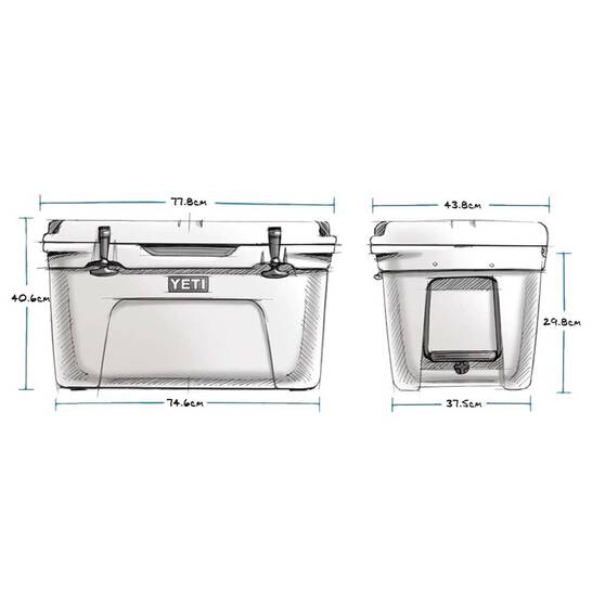 YETI® Tundra® 65 Hard Cooler White, White, bcf_hi-res