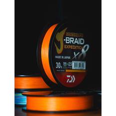 Daiwa J-Braid Expedition Braid Line Orange 300m, , bcf_hi-res