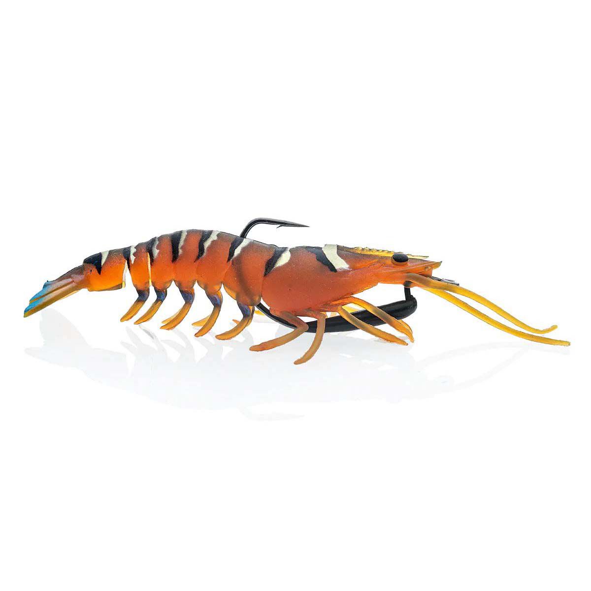 Chasebaits Flick Prawn Lure 125mm Green Prawn, Green Prawn, bcf_hi-res