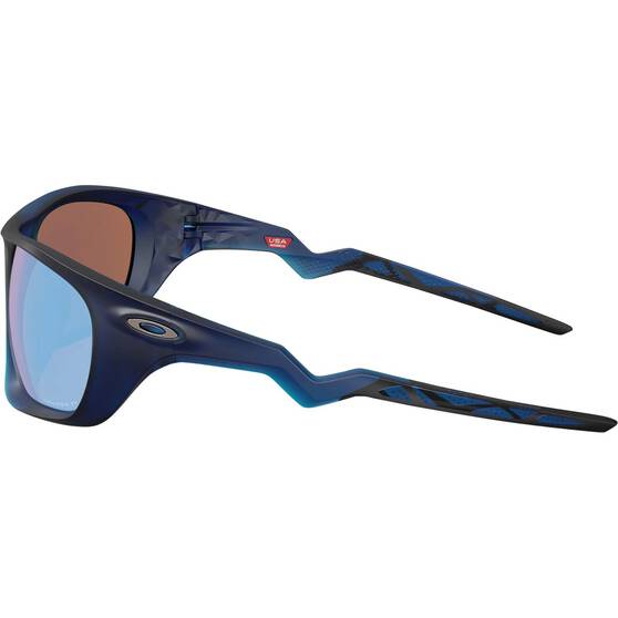 Oakley Lateralis Polarised Sunglasses Matte Transparent Blue with DWP Prizm Lens, , bcf_hi-res