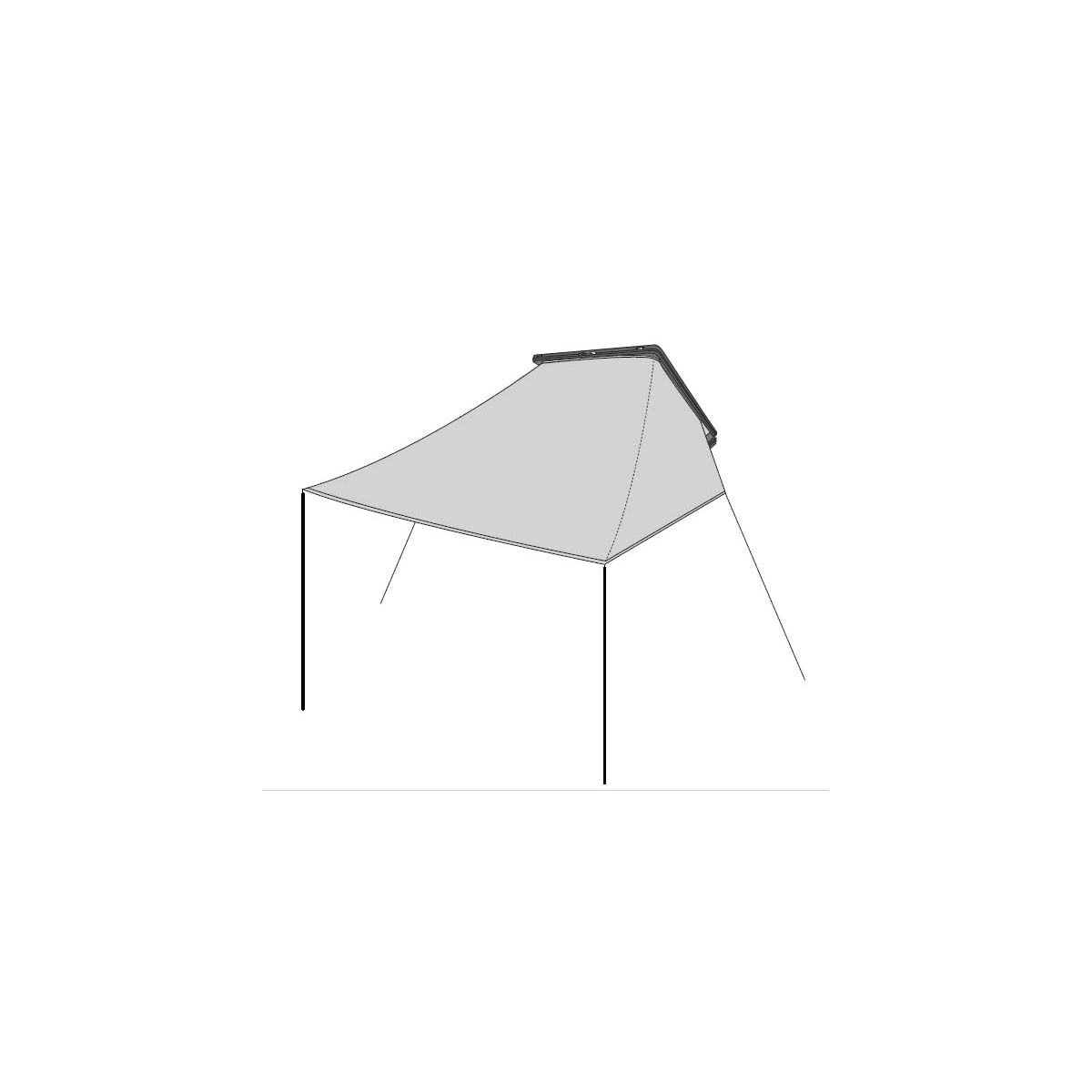 Darche Streamliner Roof Top Tent Canopy, , bcf_hi-res