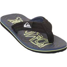 Quiksilver Youth Molokai Layback II Thongs Green / Blue 2, Green / Blue, bcf_hi-res