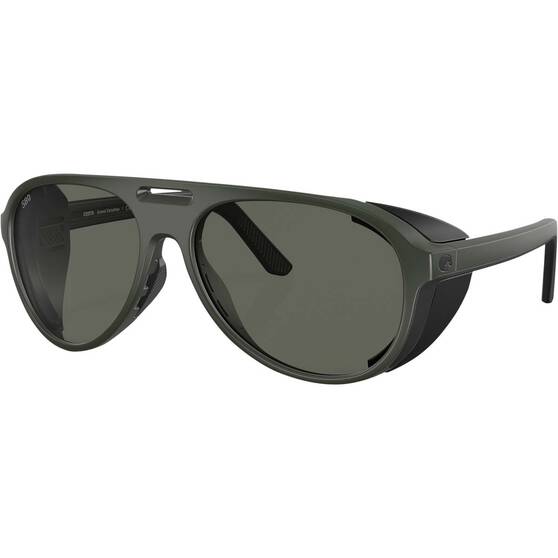 Costa Grand Catalina MT Sunglasses Olive with Grey Lens, , bcf_hi-res