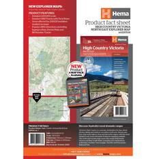 Hema High Country Vic - North East Map, , bcf_hi-res