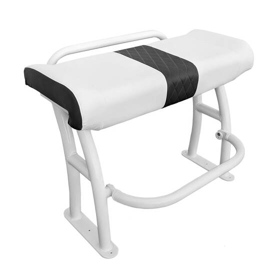 BEP White Leaning Post Seat, , bcf_hi-res