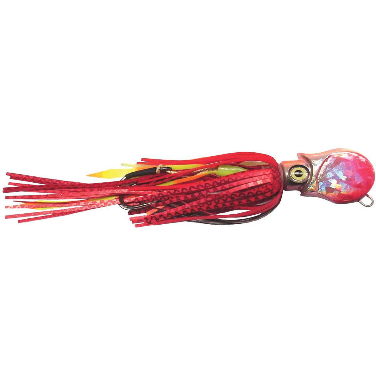 Gillies Ockta Slow Jig Lure 100g Red, Red, bcf_hi-res